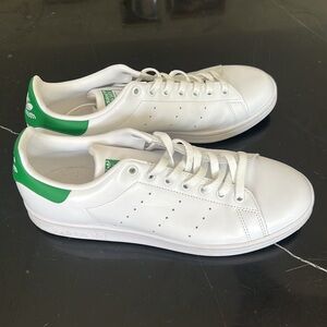 Adidas Stan Smith White Low-Top Sneakers White and Green